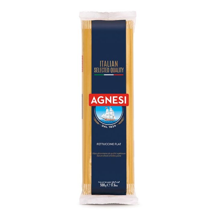 แอคเนซี เฟตตูชินี เบอร์ 29 500 กรัม.AGNESI Fettuccine No.29 500 g