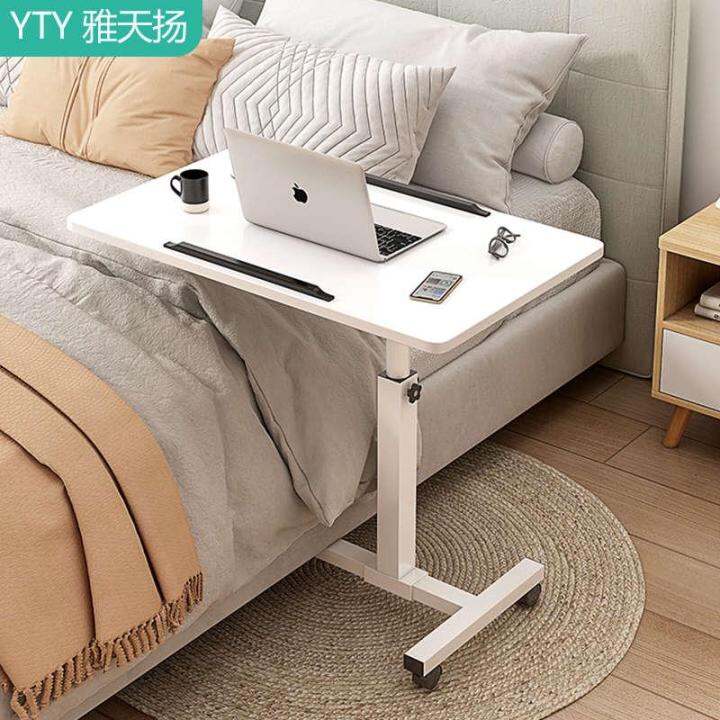 Bedside Table Movable Sofa Edge Adjustable Folding Table Bed Writing