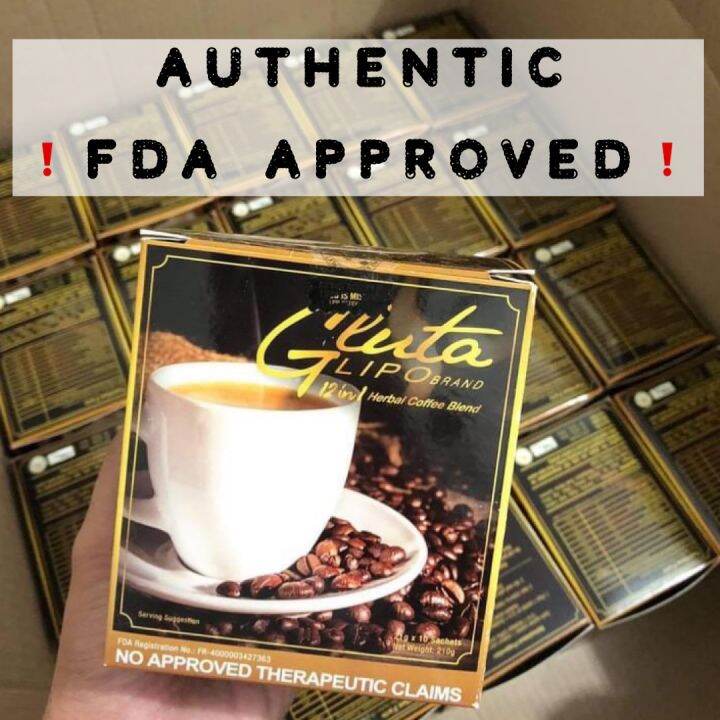 Gluta Lipo 13 in 1 Herbal Coffee Blend Lazada PH