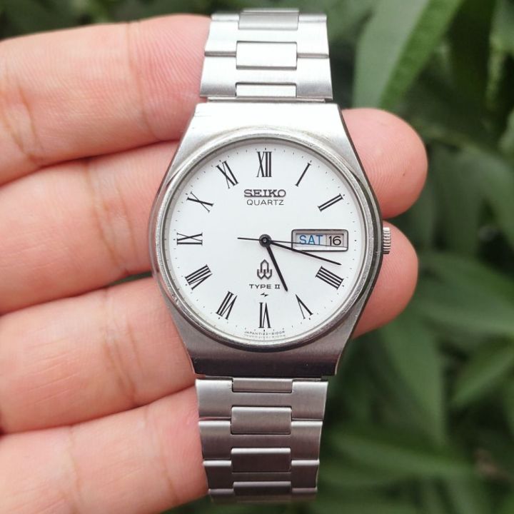 Đồng hồ SEIKO TYPE 2, cọc số Lm( hàng hiếm), Size 37mm, dây thép, hình thức  đạt 96%, cam kết hàng chính hãng, nếu phát hiện sai shop đền tiền |  