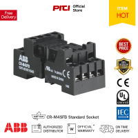 ABB ซ็อตเก็ตรีเลย์สำหรับ 2และ4 คอนแทค รุ่น CR-M4SFB Socket is from the CR-MX fork type for 2c/o or 4c/o CR-MX relay