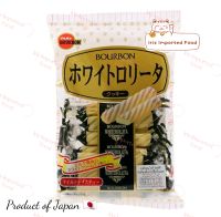 เบอร์บอน บิสกิตเคลือบไวท์ช็อกโกแลต Bourbon White Rollita Biscuits 99g.