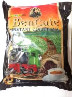 Instant Coffee Mix (Ben Cafe)​ กาแฟปรุงสำเร็จ กาแฟรถไฟ กาแฟ 3in1 ตราเบนคาเฟ