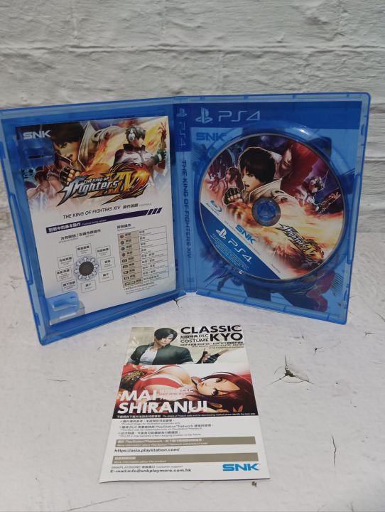 แผ่นเกมส์ps4-the-king-of-fighter-xiv-มือสอง