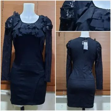 2023 Summer black dress for women casual dress plus size formal dress  elegant puff sleeve long dress Korean