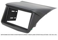 carradio fascia frame MITSUBISHI PAJERO/TRITON ปี 2011-2015 สำหรับเปลี่ยนเครื่องเล่น 7"2DIN-18cm.