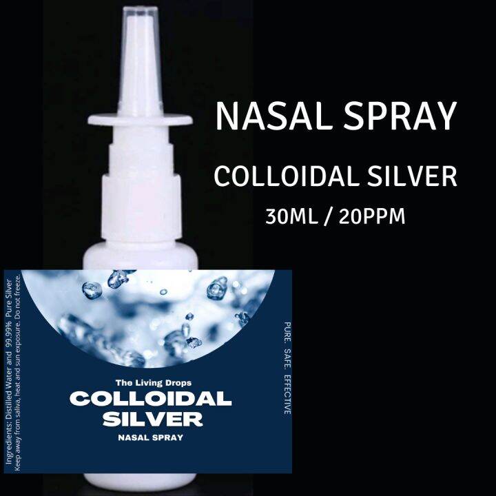 Colloidal Silver Nasal Spray 30mL Lazada PH