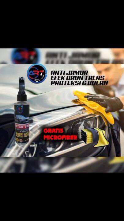 Instant Coating Nano Ceramic AR7Pengkilap Mobil Dan Motor Efek Daun