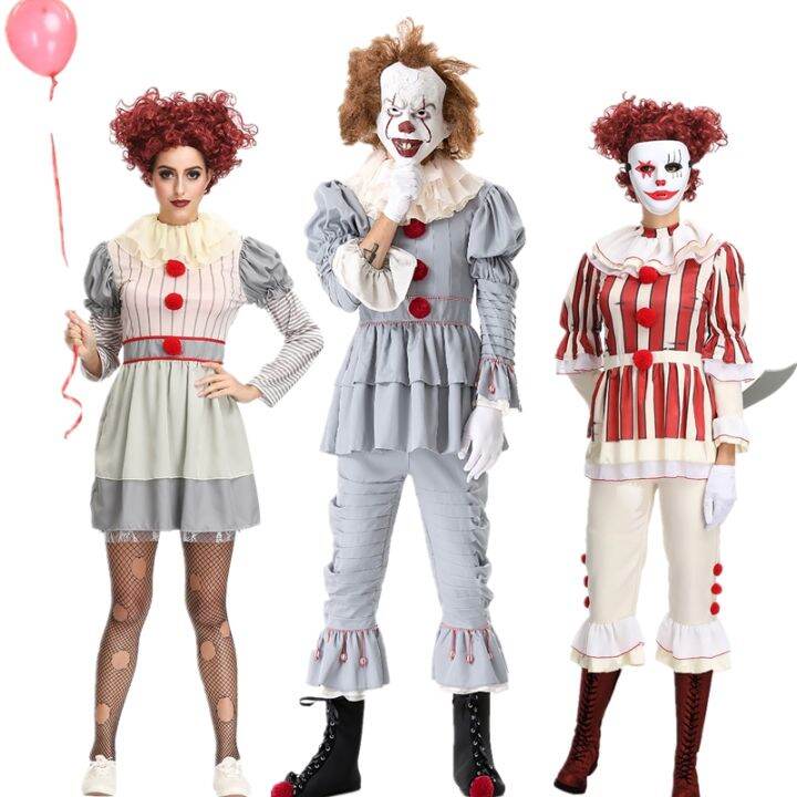 Couple Men's and Women's Stephen King's It Cos Penny Wise Cosplay ...