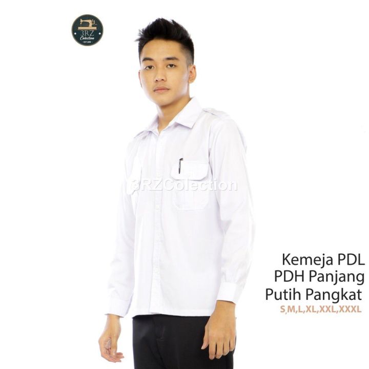 Kemeja Putih Baju Pdh Pegawai Negeri Sipil Atasan Pns Baju Atasan Putih