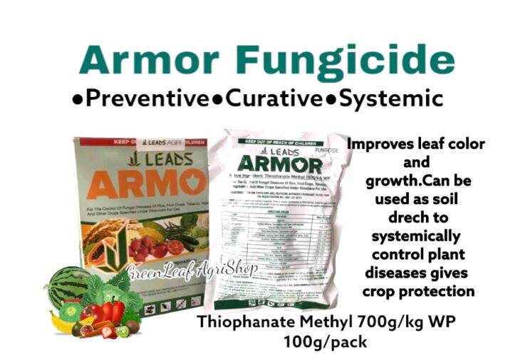 ARMOR FUNGICIDE Preventive/Curative/Systemic by Leads 100g | Lazada PH