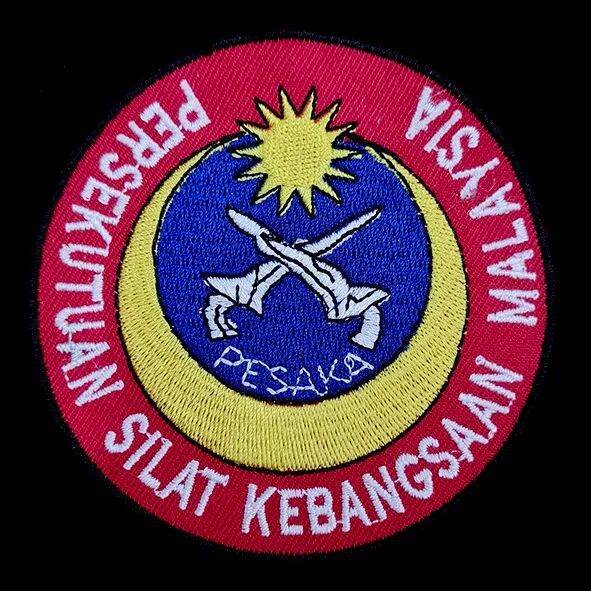 Pesekutuan Silat Kebansaan Malaysia PESAKA Lencana Silat Patches ...