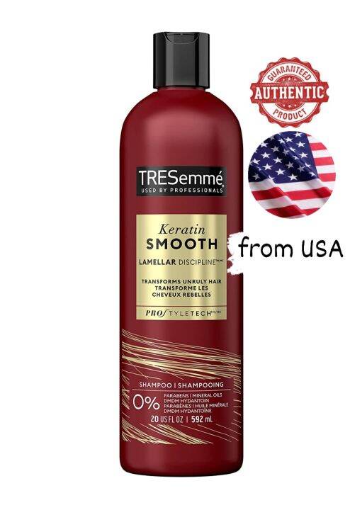 Tresemmé Keratin Smooth Smoothing Shampoo For Frizzy Hair Formulated