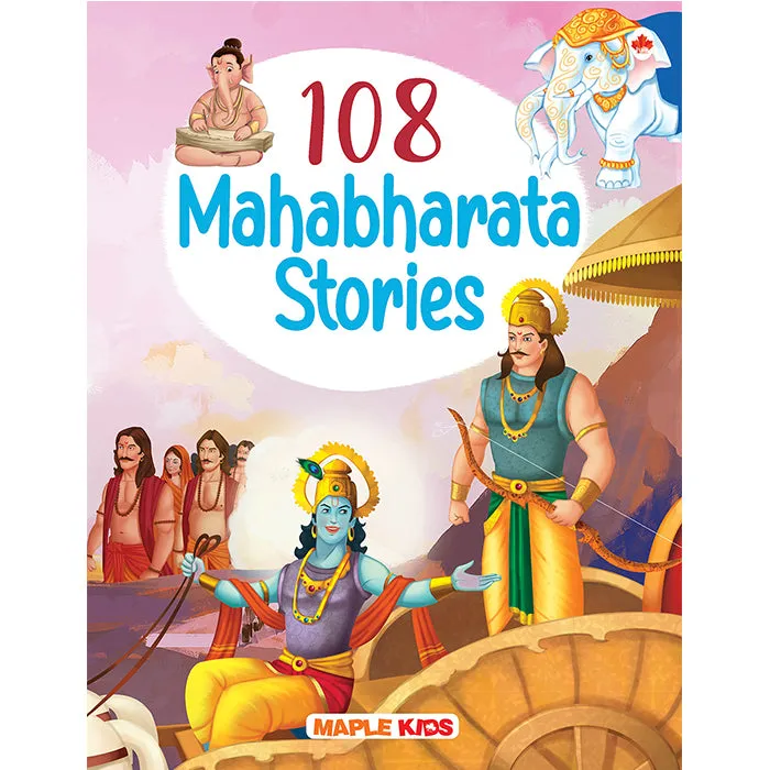IMPORTED 108 Mahabharata Story Book for Kids and Children Hindu & Hinduism Story Books for Kids