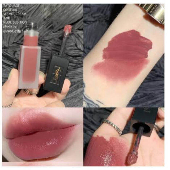 Ysl Tatouge Couture Liquid Matte & Velvet Cream Lip Stain Full Size 6Ml  Original | Khusus No | Lazada Indonesia