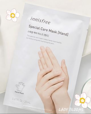 Innisfree Special Care Mask Hand / แผ่นมาส์กมือ (20 ml.)
