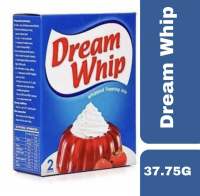 Dream whip (Whipping Topping Mix)37.75g++ ดรีมวิป วิปปิ้งครีมชนิดผง 37.75กรัม