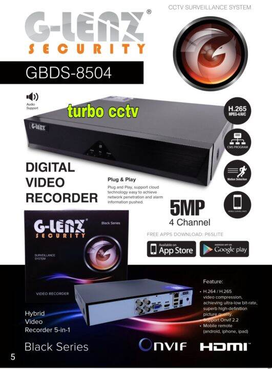 dvr glenz 4 channel