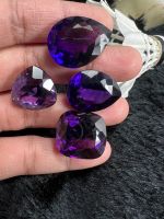 Lab Amethyst 100 carats 4 pieces