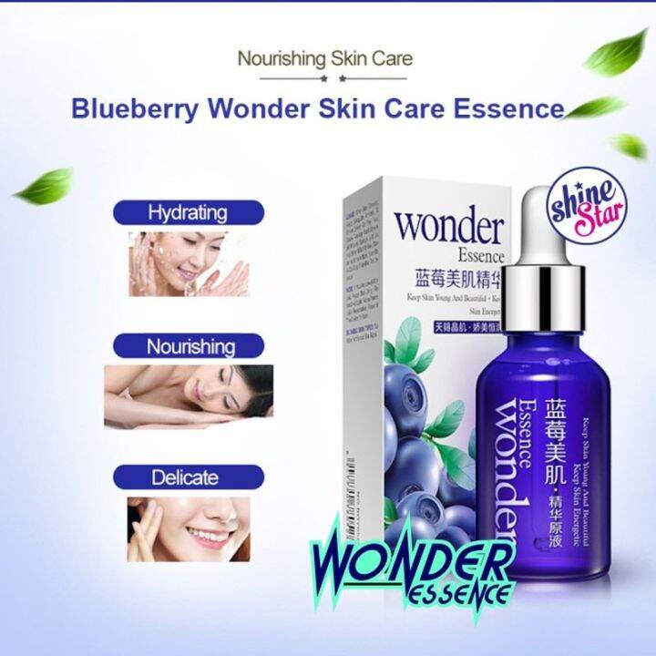 Serum Glowing Wonder Essence Blueberry Bioaqua Lazada Indonesia