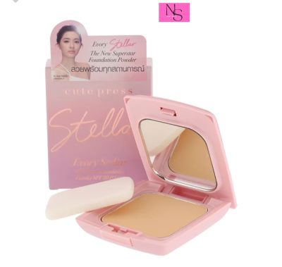 Cute Press Evory Stellar Oil control Foundation PowerSPF 30 PA++  (ตลับมาตรฐาน) 12 กรัม