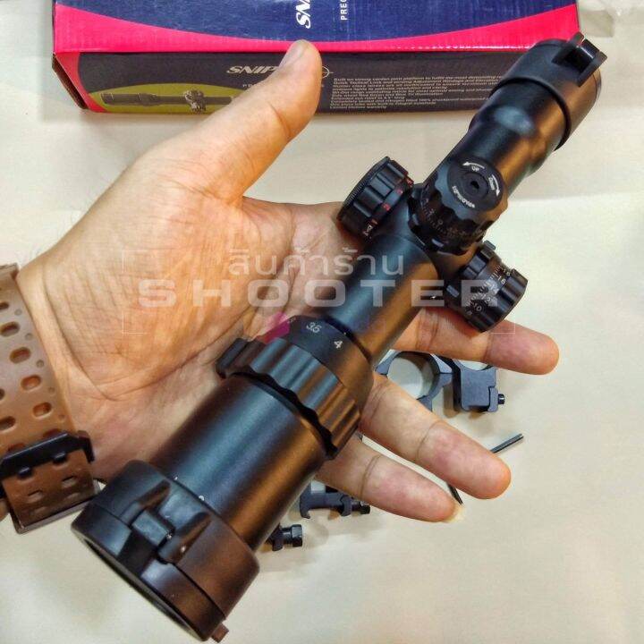 กล้อง-sniper-1-5-4x28-รุ่นใหม่-ระยะใกล้-เส้นมิลดอท