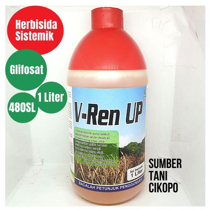 Asli Herbisida Pembasmi Rumput V Ren Up 480 Sl Glifosat 1 Liter