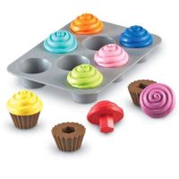 Toy KingdomTH: Shape Sorting Cupcakes ( Learning Resources)คัพเค้กหลากสีจับคู่รูปทรง