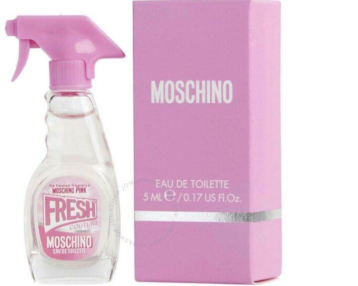 Mini MOSCHINO Pink Fresh Couture EDT 5ml | Lazada PH