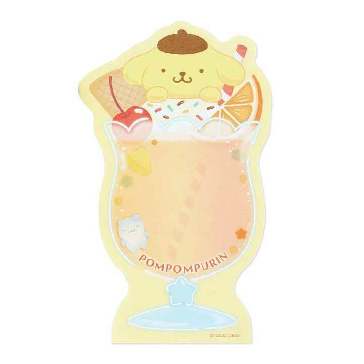 กระดาษโน๊ต-กระดาษโน๊ตน่ารัก-sanrio-ซานริโอ-pompompurin-kuromi-my-melody-cinnamonroll