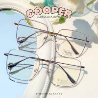 ?Cooper (autoblueblock/blueblock) แว่นทรงเหลี่ยมขนาด oversized