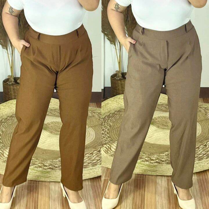 EXTRA PLUS SIZE PULL UP with BELT HOLE up to 4XL. Lazada PH