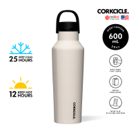 [สินค้าใหม่] CORKCICLE ขวดน้ำฝาสปอร์ตสแตนเลสสูญญากาศ 3 ชั้น 600ML(20OZ) รุ่น SPORT CANTEEN LATTE