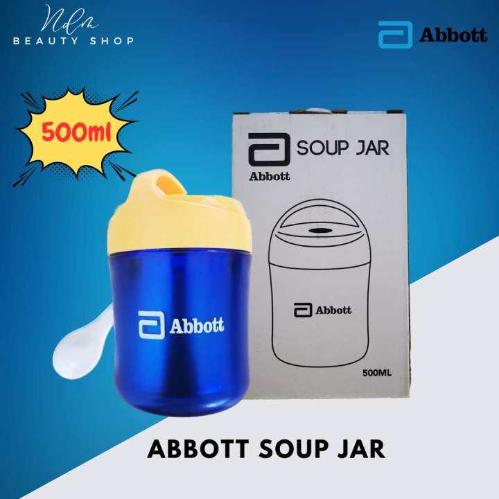 Abbott Soup Jar Stainless Steel SUS304+PS 500ml Lazada