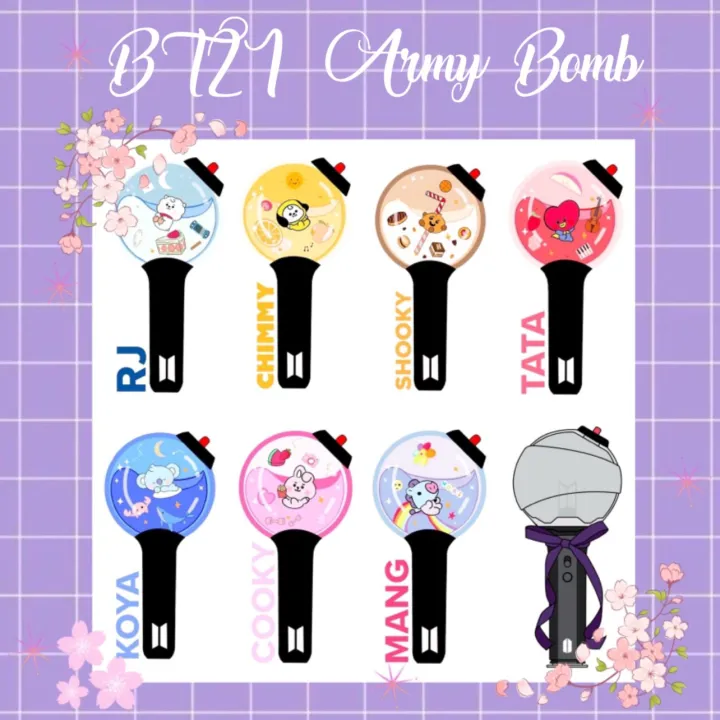 BT21 Army Bomb Sticker Pack (Diecut) Lazada PH