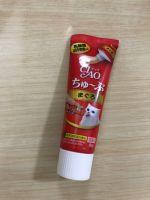 Ciao Tubes ขนมแมวเลียชนิดหลอด รสปลาทูน่า 80g