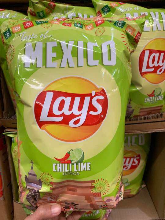 Lays Potato Chips Mexico Chili Lime 170g Lazada PH