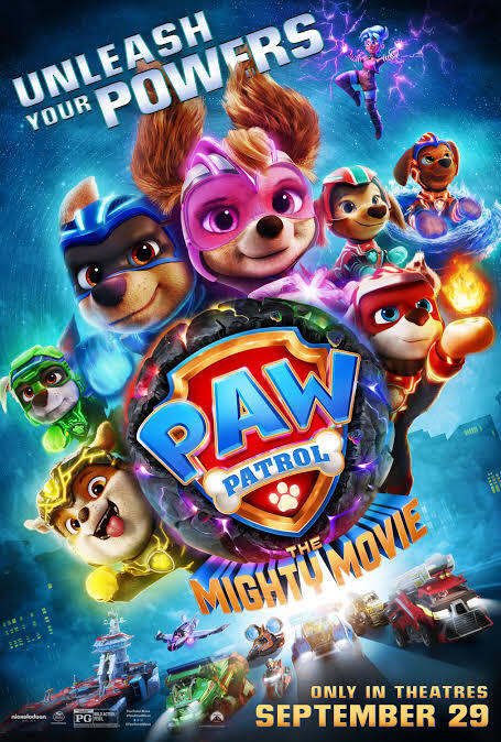 Dvd Film Animasi Paw Patrol The Mighty Movie 2023 Lazada Indonesia