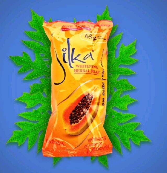 Original Silka Whitening Orange Papaya bar soap 65g | Lazada PH