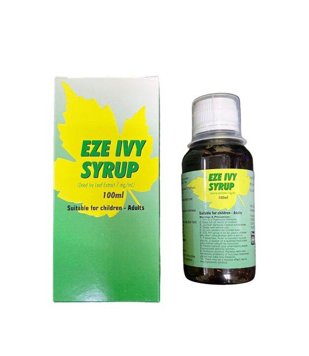 Eze Ivy Cough Syrup 100ml Lazada