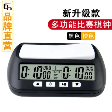 YS YS-902 Chess Timer Chess Clock for Go Tournament(Yellow English Version)