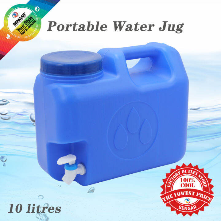 NEW HIGH QUALITY COLLECTIONS PORTABLE WATER JUG / slim container / 10