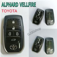 สินค้าพร้อมส่งในประเทศ?? กุญแจ Toyota alphard vellfire  กรอบรีโมท กรอบกุญแจ โตโยต้า อัลฟาร์ด เวลไฟร์  แบบ5ปุ่ม กุญแจรีโมท toyota