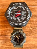 Casio G-Shock นาฬิกาข้อมือผู้ชาย สายเรซิ่น รุ่น GA-100CM-5ADR-สีน้ำตาลลายพราง