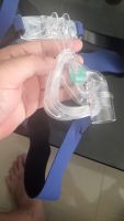 หน้ากาก cpap ครอบจมูกแบบมีรูต่อสาย oxygen