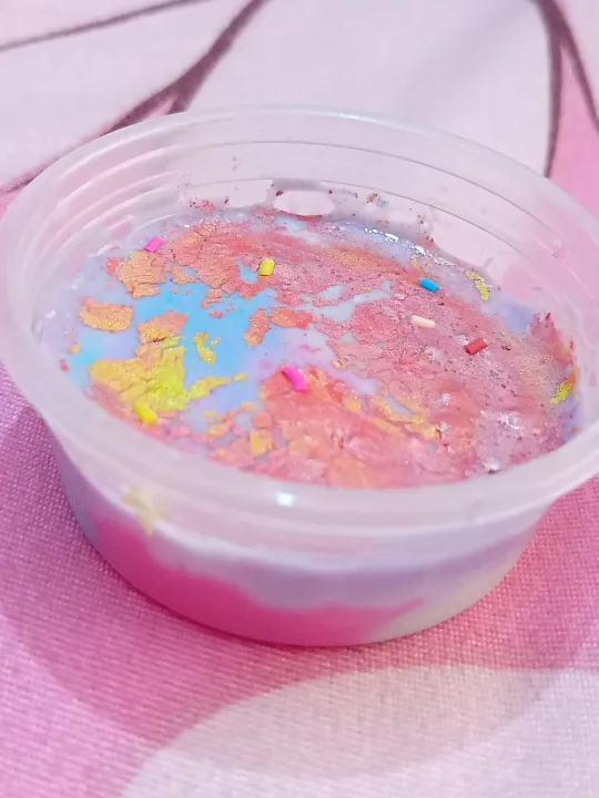 rainbow cheese cake slime Lazada PH