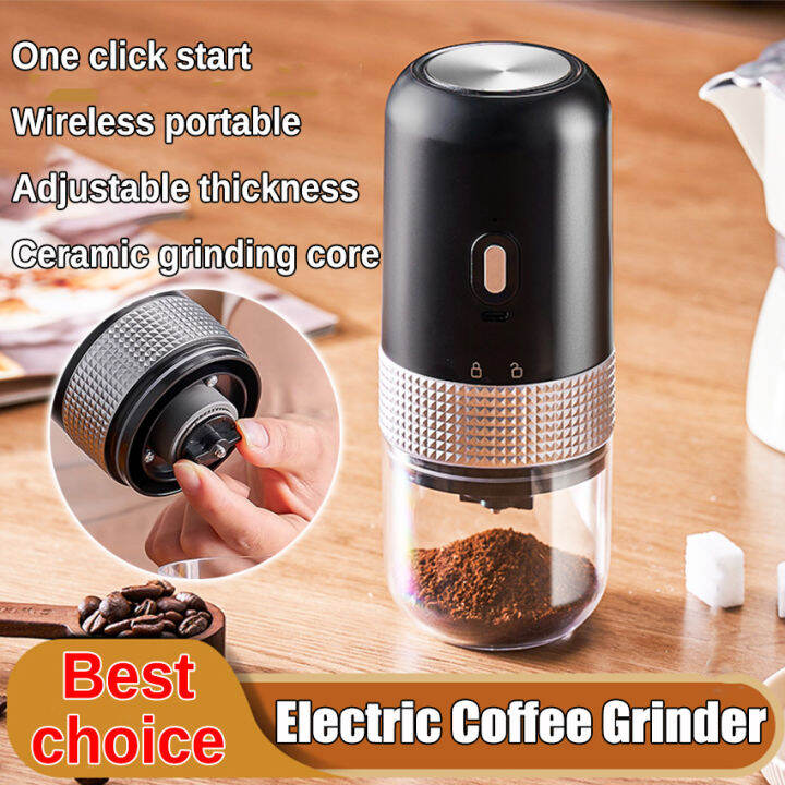 Electric Coffee Grinders With Ceramic Cone Grinder Coffee Bean Grinder ...