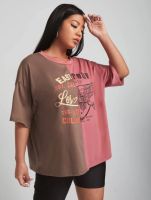 ? เสื้อยืด UNISEX พลัสไซส์ SHEIN CURVE ( 4XL )