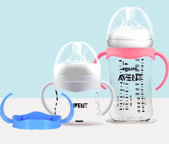 avent-naturalเอเว้นหูจับขวดนมคอกว้าง-amp-อะไหล่ฝาเกลียว-amp-ฝาปิด