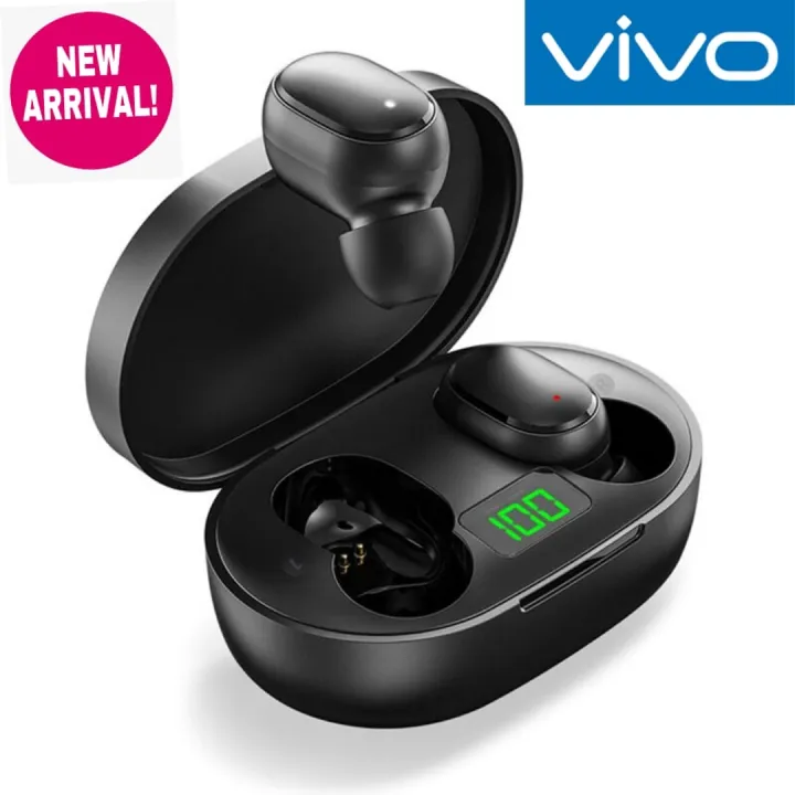 VIVO T1 T1x V23e V21 V21 5g Y76 Y17 Y20 Y30 Y15 Y19 Y23 V20 V20Se High  Quality TWS 5.0 Bluetooth Earphones Wireless Earbuds LED Display Touch  Control Headset WITH Digital OPPO